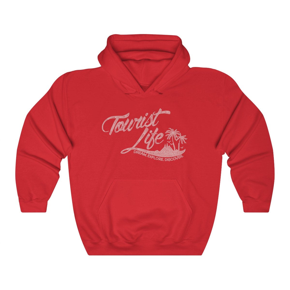 Blesiv merch 2024 red hoodie